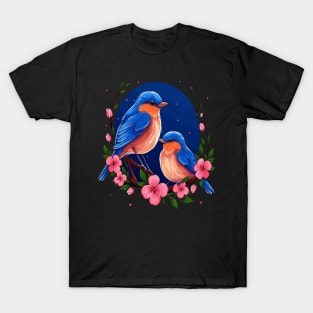 Eastern Bluebird Mothers Day T-Shirt